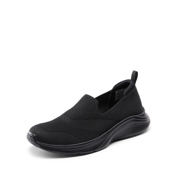 Womens knit slip on sneakers on sale